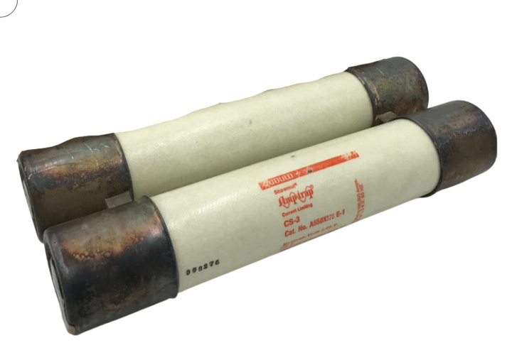 Mersen A550X175E-1(S) - Medium Voltage Current-Limiting Fuse 5.5kV/175A (IEEE C37.41 Compliant)