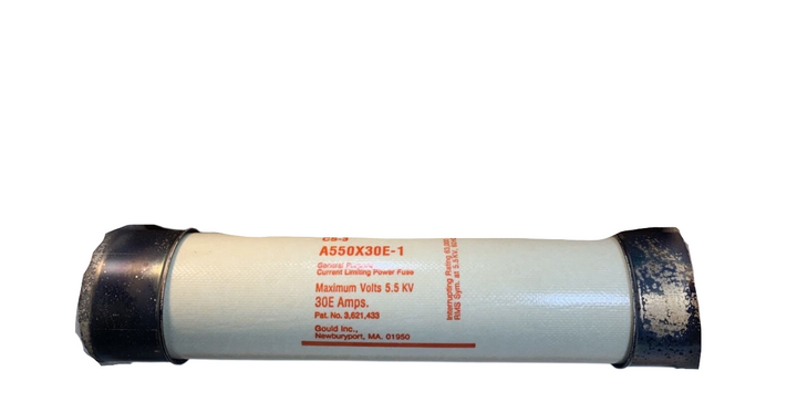 Ferraz Shawmut A550X30E-1 - Medium Voltage Fuse 5500V 30A (63kA AIC)