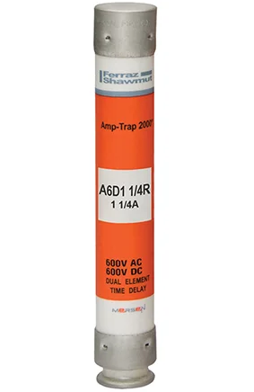Mersen A6D1-1/4R - RK1 Fuse 600V/1A (200kA AIC)