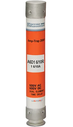 Mersen A6D1-6/10R - RK1 Class Fuse 600V/1A (200kA AIC)
