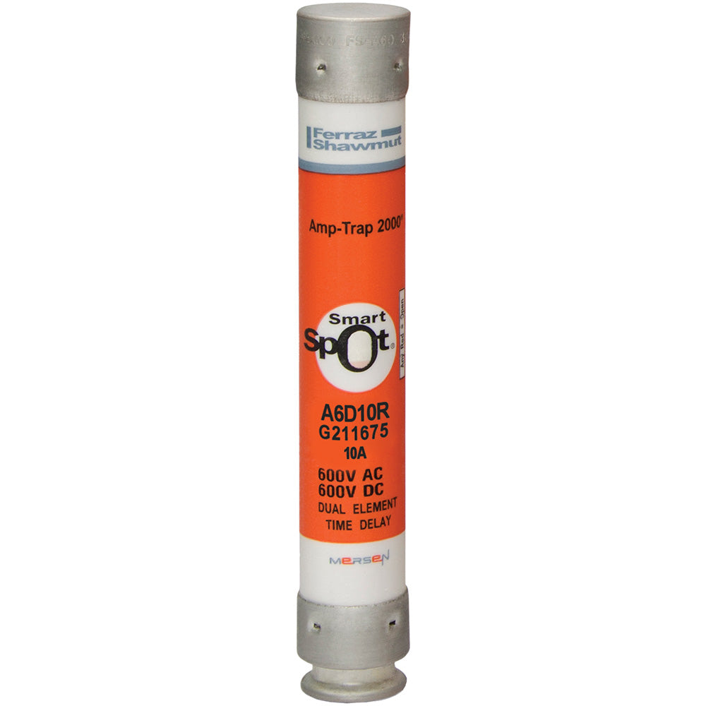 Mersen A6D10R - RK1 Class Fuse 600V/10A (200kA AIC Current-Limiting)