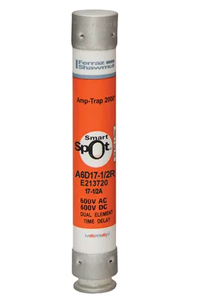 Mersen A6D17-1/2R - RK1 Fuse 600V/17A (200kA AIC @600V)