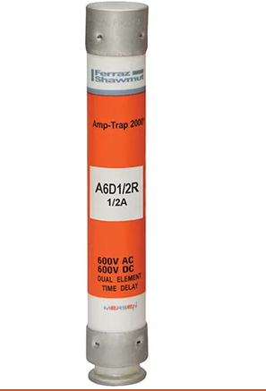 Mersen A6D1/2R - RK1 Class Fuse 600V/1A (200kA AIC Rating)