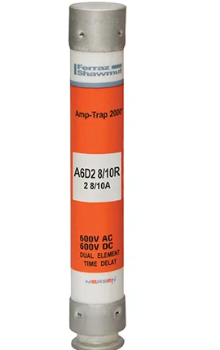 Cutler Hammer A6D2-8/10R - RK1 Class Fuse 2A 600V (200kA AIC)