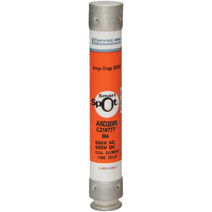 Mersen A6D20R - RK1 Current-Limiting Fuse 20A 600V (200kA AIC)