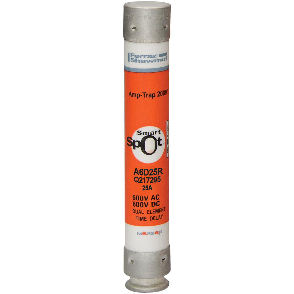 Mersen A6D25R - RK1 Class Fuse 600V/25A (200kA AIC Rating)