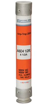 Cutler Hammer A6D4-1/2R - RK1 Class Fuse 4A 600V (200kA AIC Rating)