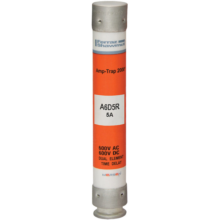 Mersen A6D5R - RK1 Class Fuse 600V/5A (200kA AIC Current-Limiting)