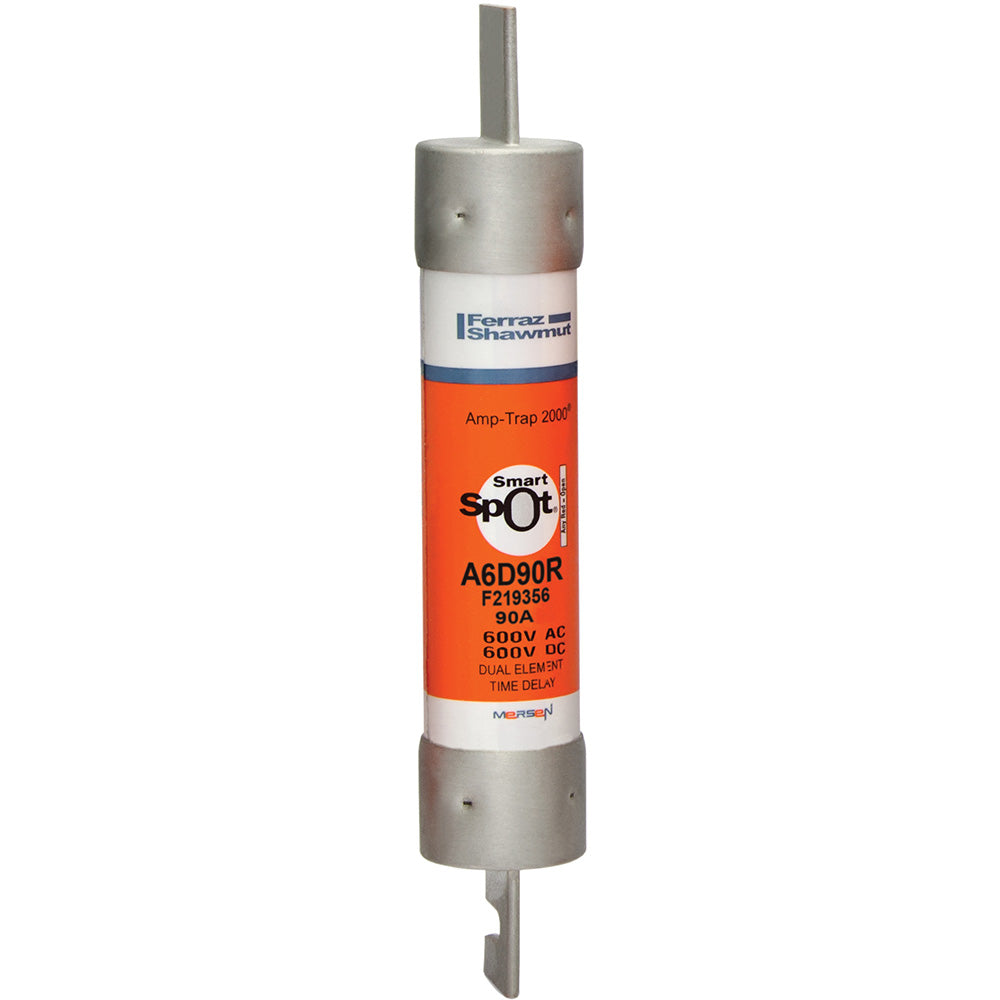 Mersen A6D90R - RK1 Class Fuse 90A 600V (200kA AIC Current-Limiting)