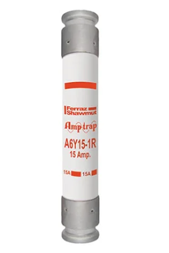 Cutler Hammer A6Y15-1R - Class K Fuse 15A 600V (200kA AIC)