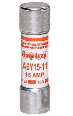 Cutler Hammer A6Y15 - Class K Fuse 15A 600V (200kA AIC)