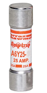Cutler Hammer A6Y25-2 - Class K Fuse 25A 600V (200kA AIC)