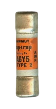 Cutler Hammer A6Y5-2 - Class K Fuse 5A 500V (200kA AIC)