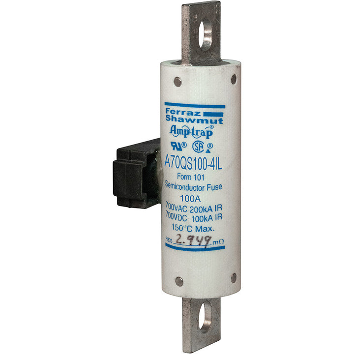 Mersen A70QS100-4IL - Low Voltage Fuse 700V AC (100A, 200kA AIC)