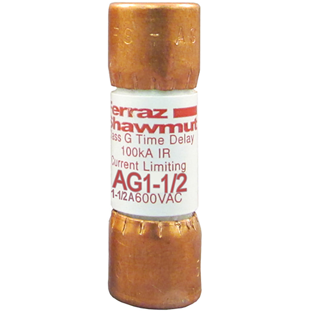 Mersen AG1-1/2 - Class G Fuse 1A 600V (100kA AIC)