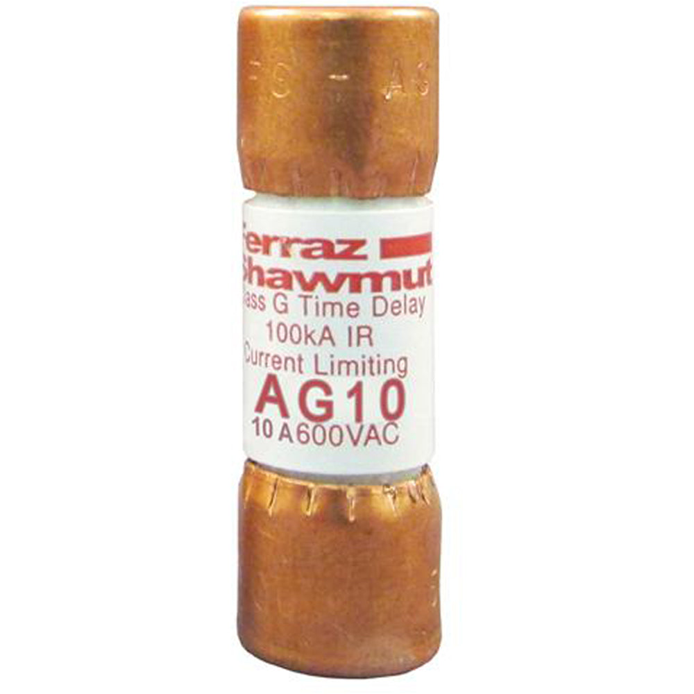 Mersen AG10 - Class G Fuse 10A 600V (100kA AIC)