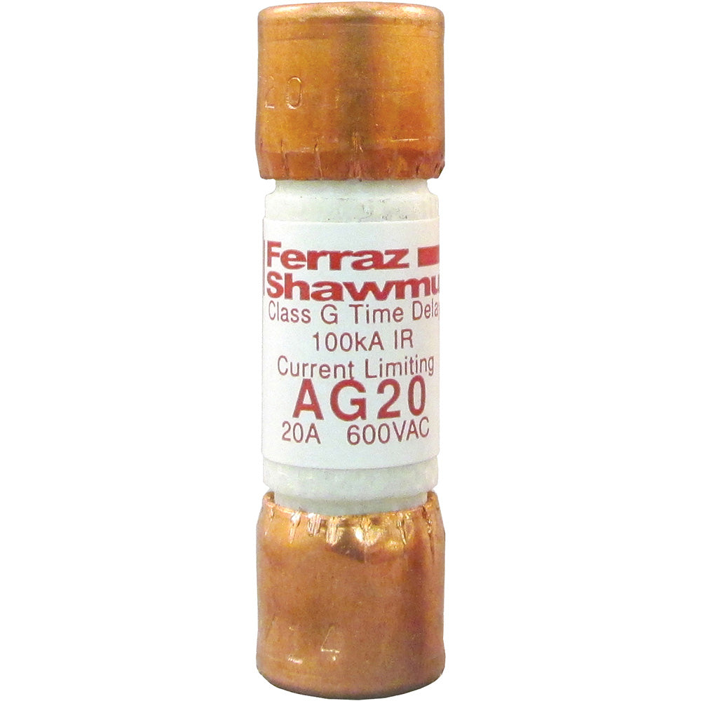 Mersen AG20 - Class G Fuse 20A 600V (100kA AIC)
