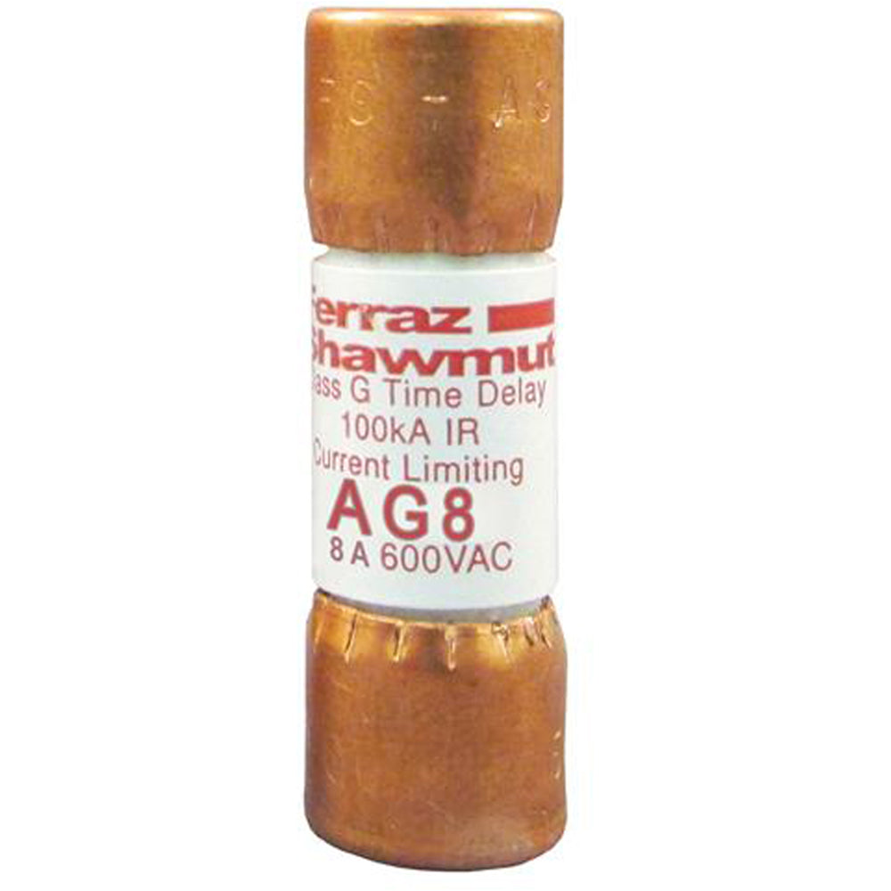 Mersen AG8 - Class G Fuse 8A 600V (100kA AIC)