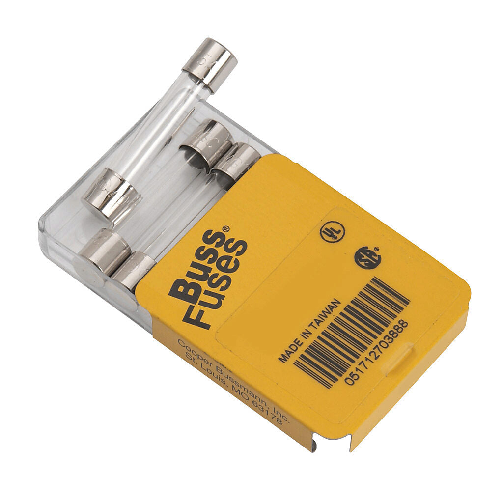 Cooper Bussmann AGC-1 - AGC Fuse 1A@250V (35A AIC)