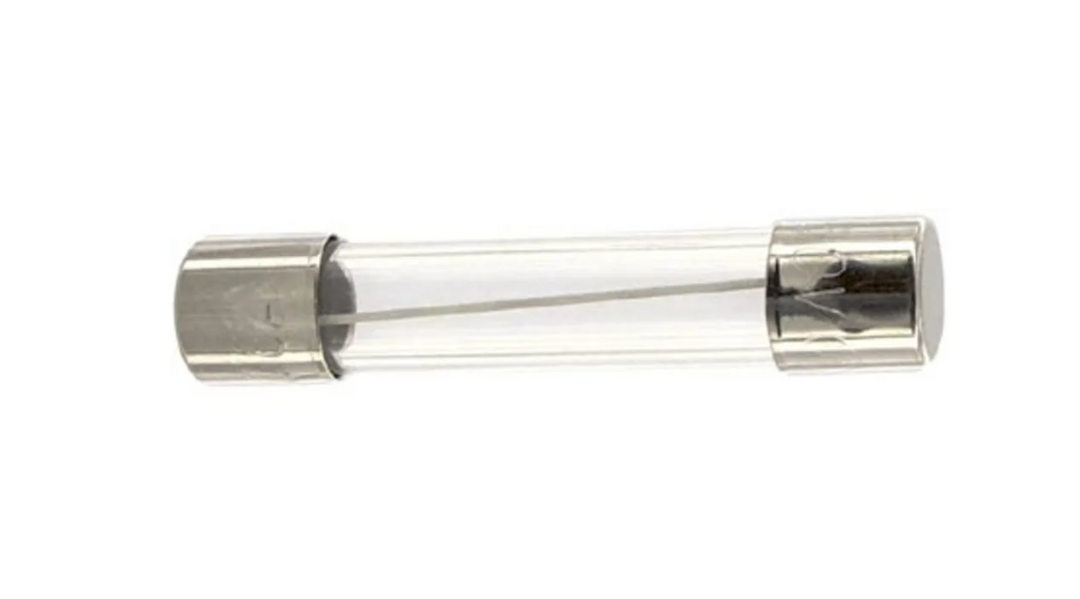 Edison AGC6R - Fast-Acting Glass Fuse 6A 250V (1/4x1-1/4")