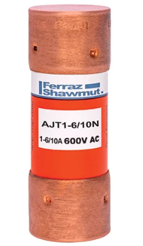 Mersen AJT1-6/10 - Class J Fuse 1A 600V (200kA AIC)