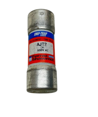 Mersen AJT2-8/10 - Class J Fuse 2A 600V (200kA AIC)