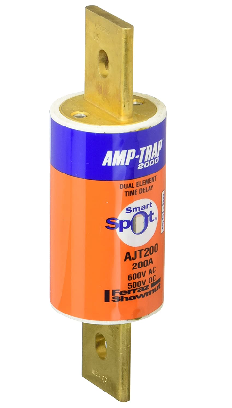 Mersen AJT200 - Class J Fuse 200A (600V AC, 200kA AIC)