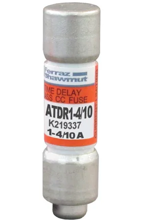 Mersen ATDR1-4/10 - Class CC Fuse 1A 600V (200kA AIC)