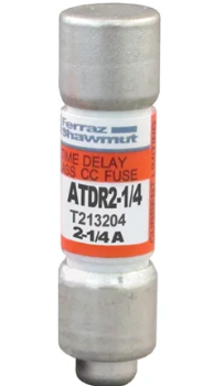 Eaton Cutler-Hammer ATDR2-1/4 - Class CC Fuse 2A 600V (200kA AIC)