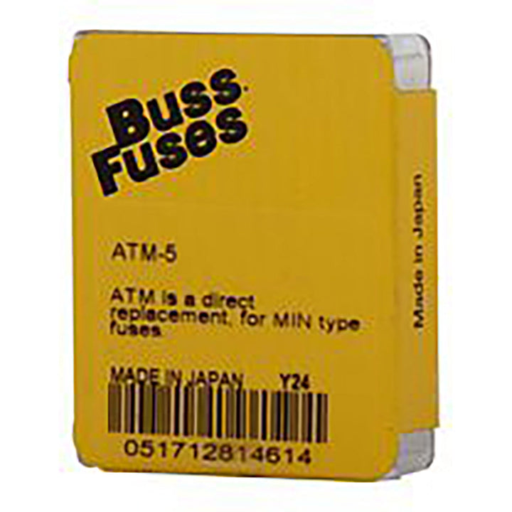 Bussmannn ATM-5 - Blade Fuse 5A (32V DC, 1kA AIC)