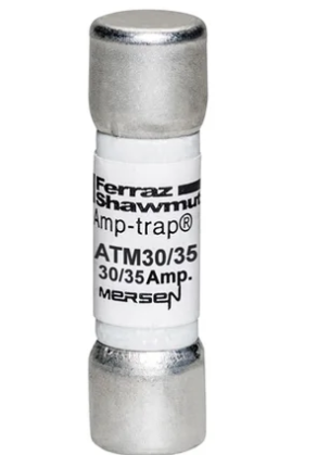 Mersen ATM30/35 - Class AM Fuse 35A 600V (100kA AIC Rating)