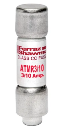 Mersen ATMR.3 - Class CC Time-Delay Fuse 0.3A 600Vac