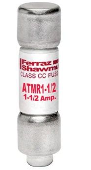 Eaton Cutler-Hammer ATMR1-1/2 - Class CC Fuse 1A (200kA AIC @600V)
