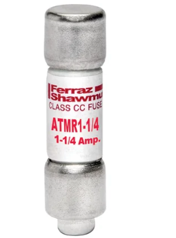Eaton Cutler-Hammer ATMR1-1/4 - Class CC Fuse 1A 600V (200kA AIC)
