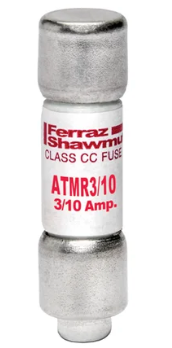 Eaton Cutler-Hammer ATMR3/10 - Class CC Fuse 3A 600V (200kA AIC)
