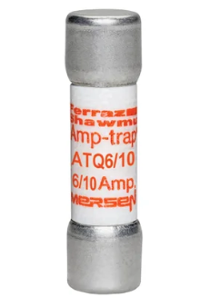 Mersen ATQ6/10 - Low Voltage Fuse 6A@500V (10kA AIC)