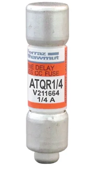 Mersen ATQR1/4 - Class CC Fuse 600V/1A (200kA AIC)