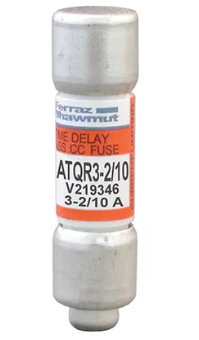 Mersen ATQR3-2/10 - Class CC Fuse 600V/3A (200kA AIC)