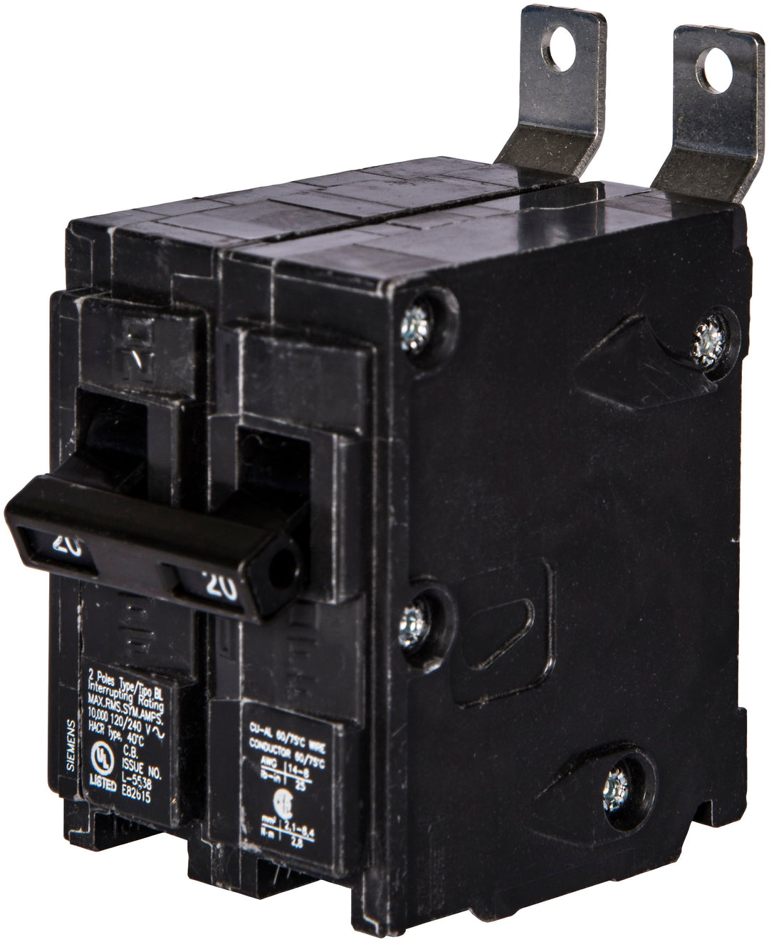 Siemens B2110H - 110A 2-Pole Bolt-On (22kA AIC)
