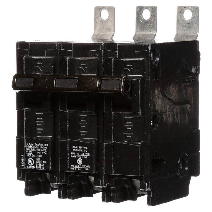 Siemens B370H - 3-Pole Molded Case Circuit Breaker 70A 240V