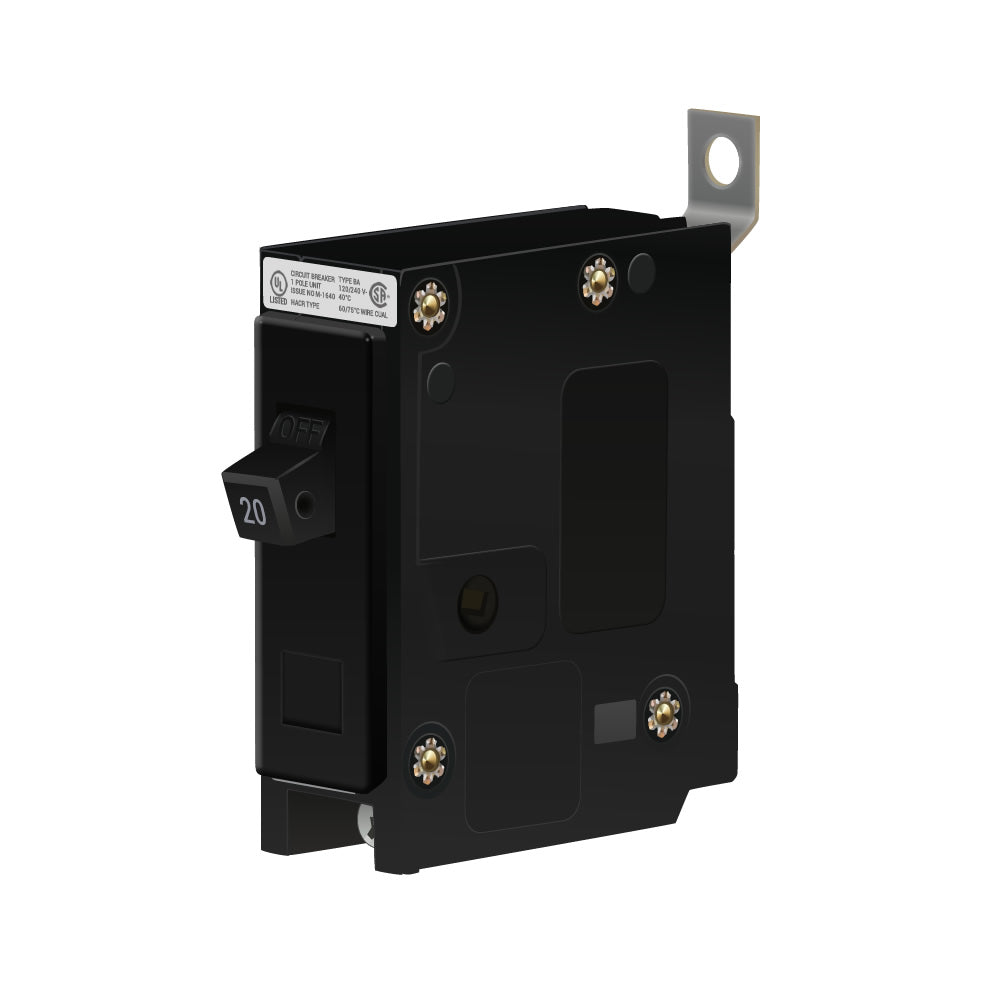 Eaton Cutler-Hammer BAB1020 - Molded Case Circuit Breaker 20A 1P 240V