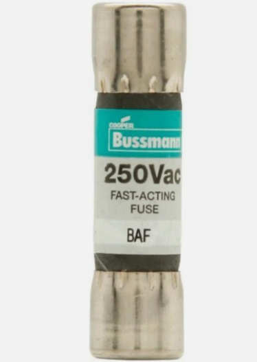 BAF-6/10 Bussmann BAF Series Low Voltage Fuse
 250V  6A Fuse - Essential Electric Supply