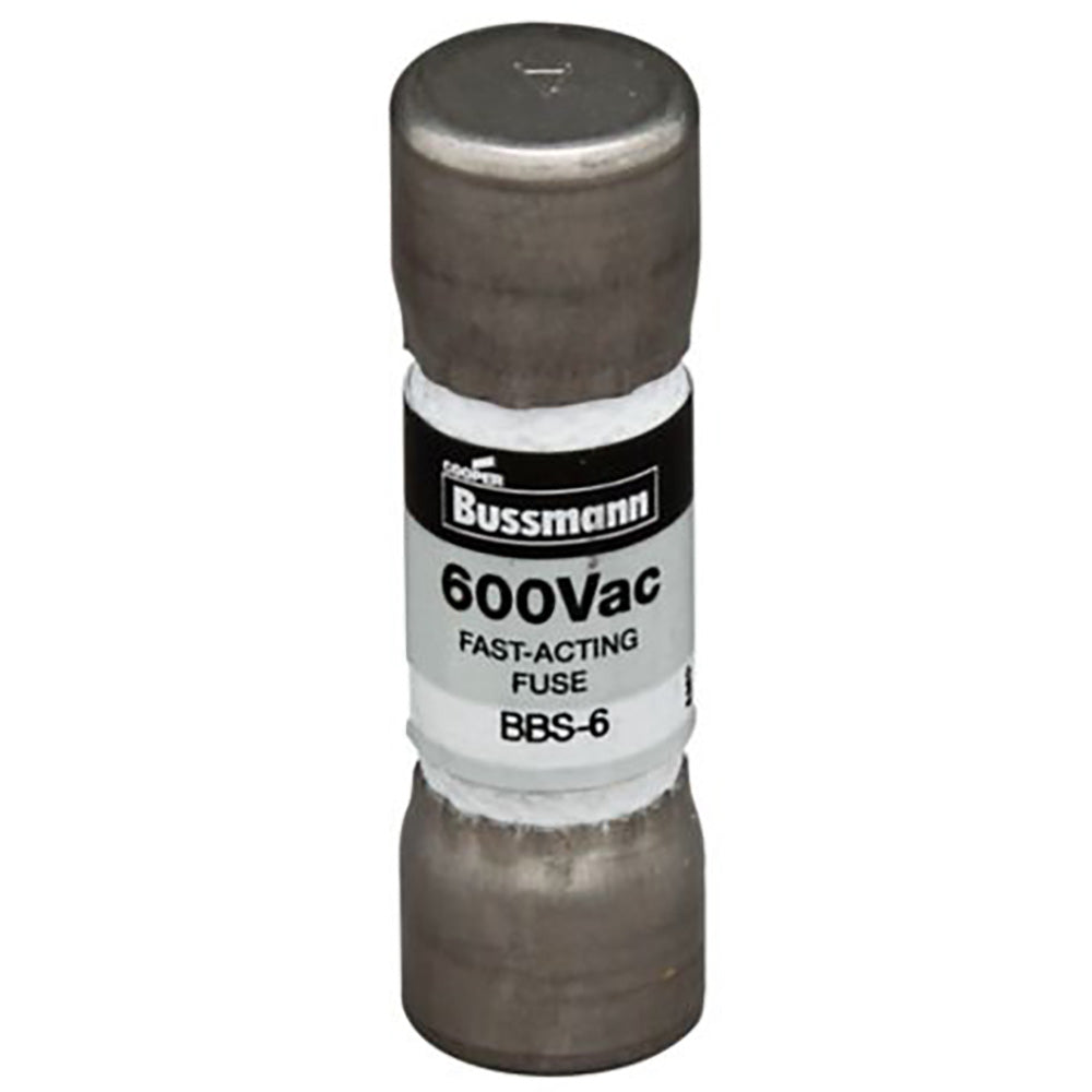 Bussmannn BBS-6 - Low Voltage Fuse 6A 250V (10kA AIC Rating)