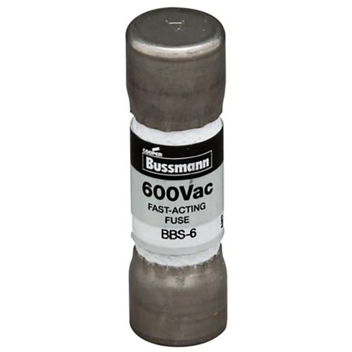 Bussmannn BBS-6 - Low Voltage Fuse 6A 250V (10kA AIC Rating)