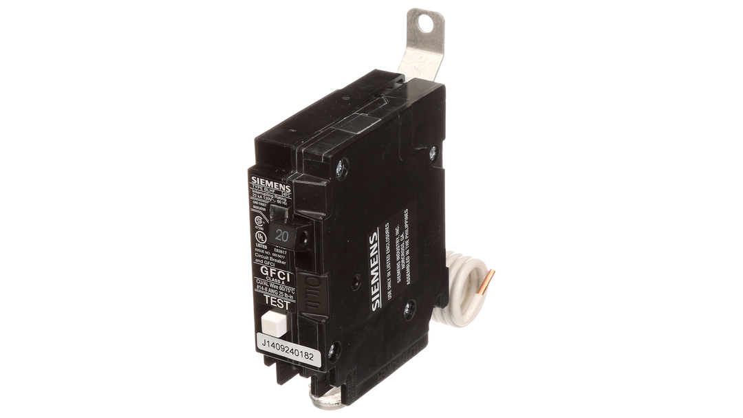 Siemens BF120H - GFCI Breaker 20A 1-Pole (22kA AIC)