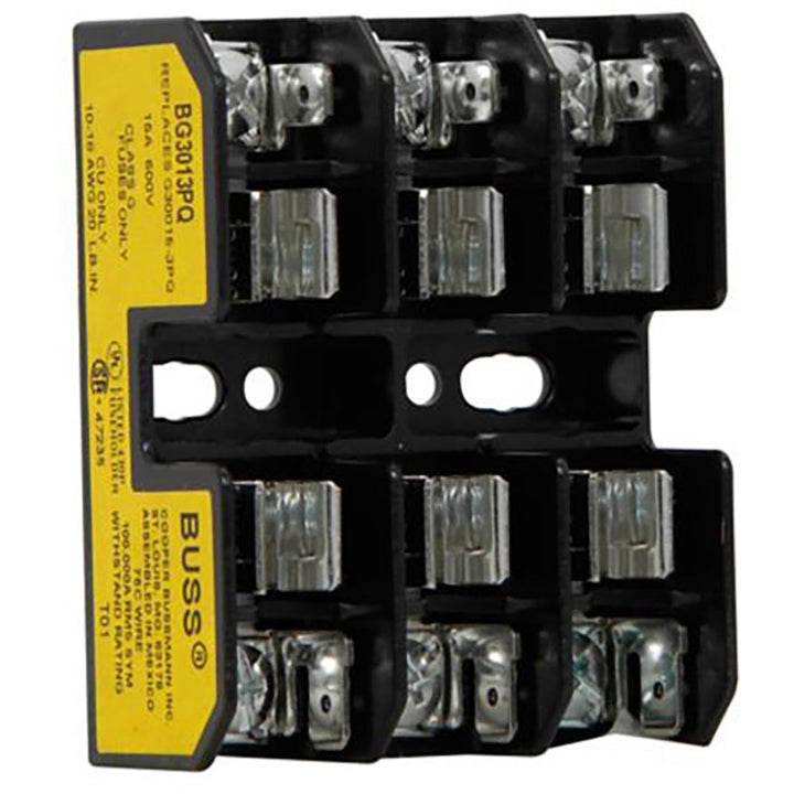 Bussmann BG3013PQ - BG Fuse Block 600V/15A (RoHS Compliant)