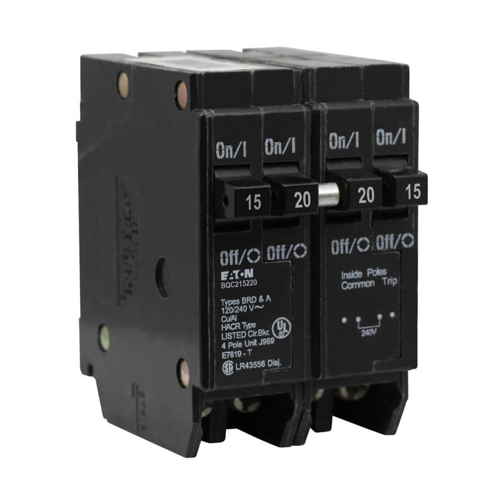 Cutler Hammer BQC215220 - 2-Pole Circuit Breaker 20A 240V 10kAIC