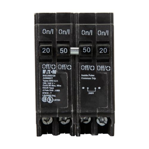 Cutler Hammer BQC2502120 - Molded Case Circuit Breaker 50A 2-Pole