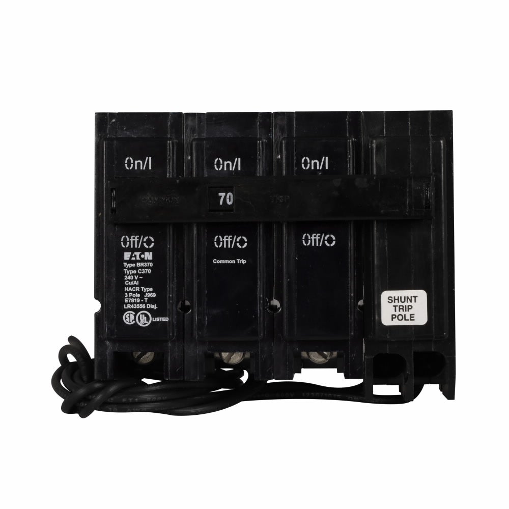Cutler Hammer BR330ST - 30A 3-Pole Thermal Magnetic Breaker