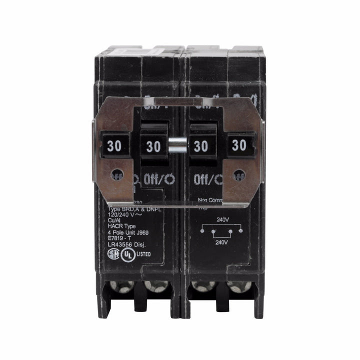 Cutler Hammer BR415 - 15A 4-Pole Thermal Magnetic Circuit Breaker